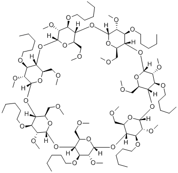 HEPTAKIS(2,6-DI-O-METHYL-3-O-''PENTYL)-BETA-CYCLODEXTRIN*