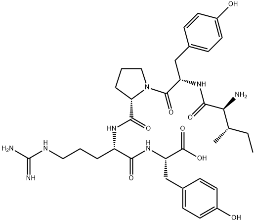 ILE-TYR-PRO-ARG-TYR Structural