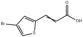 3-(4-BROMO-2-THIENYL)ACRYLIC ACID Structural