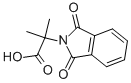 2-METHYL-2-PHTHALIMIDO PROPANOIC ACID Structural