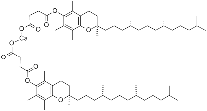 TOCOPHEROL CALCIUM SUCCINATE Structural