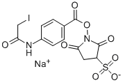 SULFO-N-SUCCINIMIDYL (N-IODOACETYL)AMINOBENZOATE