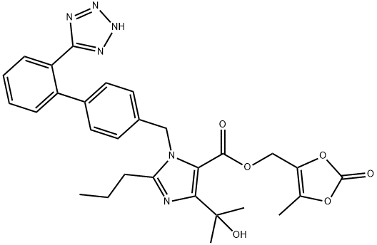 Olmesartan Medoxomil Structural Picture