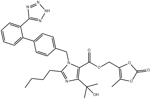 Olmesartan Structural