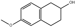 6-METHOXY-1,2,3,4-TETRAHYDRO-NAPHTHALEN-2-OL Structural