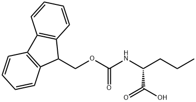 FMOC-D-NVA-OH Structural