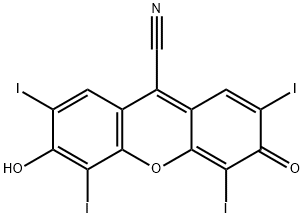 4,5-DIIODO-9-CYANO-3-HYDROXY-6-FLUORONE