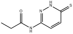 N-(6-Mercaptopyridazin-3-yl)propanamide Structural