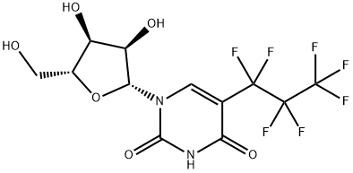 Uridine, 5-heptafluoropropyl- Structural