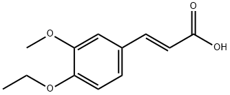 (2E)-3-(4-ethoxy-3-methoxyphenyl)acrylic acid