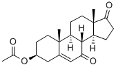 Androst-5-en-3-ol-7,17-dione acetate Structural