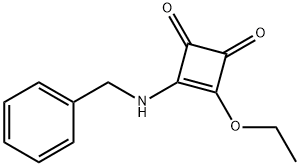 3-(BENZYLAMINO)-4-ETHOXYCYCLOBUT-3-ENE-1,2-DIONE Structural