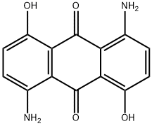 1,5-DIAMINO-4,8-DIHYDROXYANTHRAQUINONE Structural