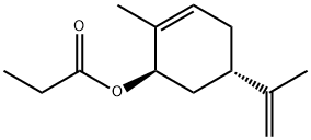 trans-Carvyl propionate Structural