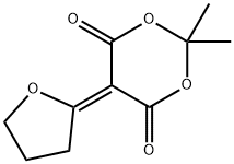 2,2-DIMETHYL(2-TETRAHYDROFURYLIDENE)-1,3-DIOXANE-4,6-DIONE Structural