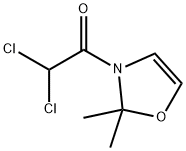 Oxazole, 3-(dichloroacetyl)-2,3-dihydro-2,2-dimethyl- (9CI) Structural