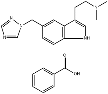 Rizatriptan benzoate  Structural Picture