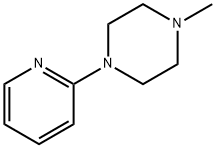 Piperazine, 1-methyl-4-(2-pyridinyl)- (9CI) Structural