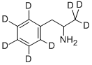 (+/-)-AMPHETAMINE-D8 Structural