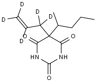 SECOBARBITAL-D5 Structural