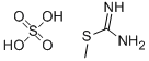 2-METHYL-2-THIOPSEUDOUREA,SULFATE Structural