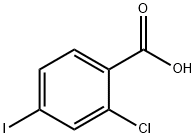 2-CHLORO-4-IODOBENZOIC ACID Structural