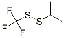 Trifluoromethyl isopropyl disulfide Structural