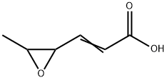 4,5-EPOXY-2-HEXENOICACID Structural