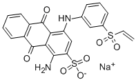 UNIBLUE A SODIUM SALT Structural