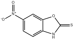 6-NITRO-BENZOOXAZOLE-2-THIOL Structural