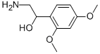 2-amino-1-(2,4-dimethoxyphenyl)ethanol Structural