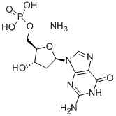 2'-DEOXYGUANOSINE-5'-MONOPHOSPHATE AMMONIUM SALT Structural