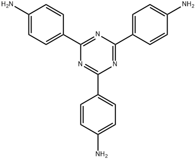 4,4',4''-(1,3,5-Triazine-2,4,6-triyl)trianiline Structural