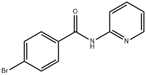 4-bromo-N-pyridin-2-ylbenzamide Structural