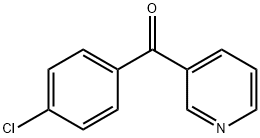 4-chlorophenyl pyridin-3-yl ketone  Structural