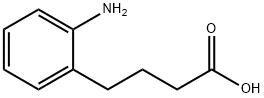 4-(2-Aminophenyl)butyric acid Structural