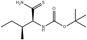 BOC-L-ISOLEUCINE THIOAMIDE Structural