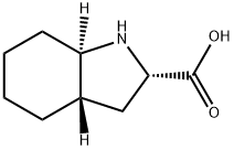 1H-Indole-2-carboxylicacid,octahydro-,(2S,3aS,7aR)-(9CI) Structural