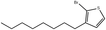 2-bromo-3-octylthiophene Structural