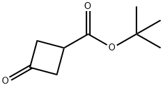 T-butyl-3-oxocyclobutanecarboxylate Structural