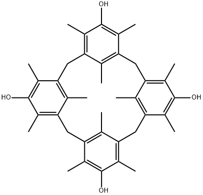 3,5,7,10,12,14,17,19,21,24,26,28-DODECAMETHYL[1.1.1.1!METHACYCLOPHANE-4,11,18,25-OH, CONTNS. CA 4 MOLE DMF OF CRYST.