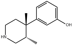 (+)-(3R,4S)-3,4-DIMETHYL-4-(3-HYDROXYPHENYL)PIPERIDINE
