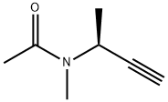 Acetamide, N-methyl-N-(1-methyl-2-propynyl)-, (S)- (9CI) Structural
