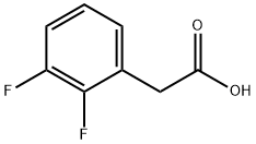 2,3-Difluorophenylacetic acid Structural