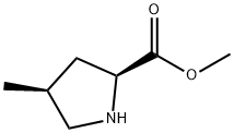 L-Proline, 4-methyl-, methyl ester, cis- (9CI) Structural