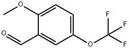 2-METHOXY-5-(TRIFLUOROMETHOXY)BENZALDEHYDE Structural