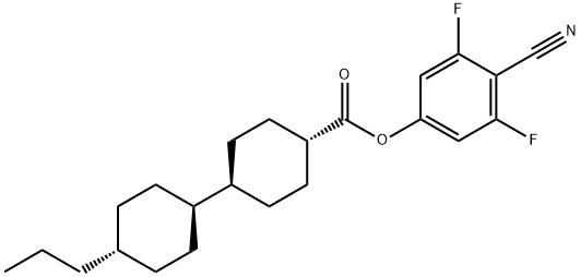 TRANS,TRANS- 4-CYANO-3,5-DIFLUORO-PHENYL 4''-PROPYLBICYCLOHEXYL-4-CARBOXYLATE