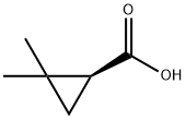 (S)-(+)-2,2-DIMETHYLCYCLOPROPANE CARBOXYLIC ACID Structural