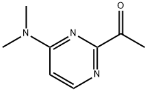 Ethanone, 1-[4-(dimethylamino)-2-pyrimidinyl]- (9CI) Structural
