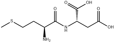 H-MET-ASP-OH Structural